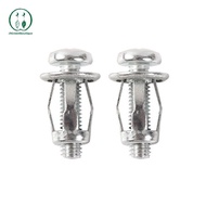 [Chicnest] 10pcs M5/M6 Ja Nuts Car Metal Screw Petal Nuts Screw For Hollow Wall Iron Skin BU