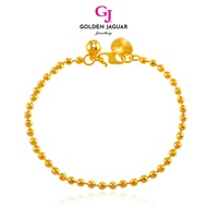 GJ Jewellery Emas Korea Emas Bangkok Fashion 4.5 Bebola Disko Anklet   24K Gold Plated