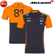 2026F1 racing suit + McLaren team F1 racing suit + summer men's and women's short-sleeved T-shirt
