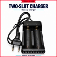 18650 26650 2 Slot Battery Quick Charger Flat Top Battery Charger