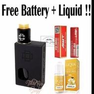 Promo PAKET SIAP NGEBUL DRUGA SQUONK free BATERAI dan Liquid Murah