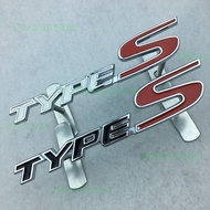 For Honda Civic Integra FN2 EP3 EK 42bs car sticker styling accessories Type S Grill + Rear Badge Em