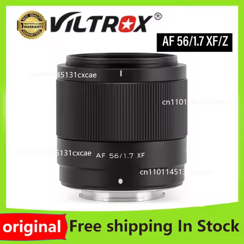 VILTROX 56mm F1.7 for Fuji X Nikon Z Sony E Mount Camera Lens Auto Focus Portrait APS-C for Fujifilm