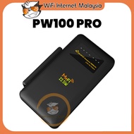 PW100 PRO Modified Unlimited Hotspot WiFi Tanpa Had 4G 5G LTE dengan Powerbank 10000mAh Modified Mod