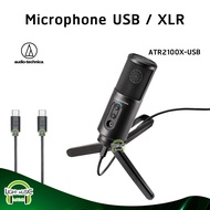 Microphone USB Audio Technica รุ่น ATR2500x-USB แบบ Condenser Cardioid สำหรับพูดหรือร้องเพลง ไมค์ ไม