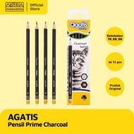 PENCIL PENCIL/ 7B/8B AGATIS 9B CHARCOALPrime (1 PACK)
