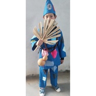Children's Little Jigong Performance Costume Monk Screaming Hanako Beggar Boy ️