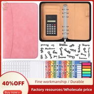 A6 Budget Planner with Calculator Zip Budget Binder Budget Planner Made with Envelopes for Money Sav