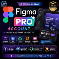 Figma PRO Premium Upgraded Secure VIP Account | The intelligent canvas for infinite creativity