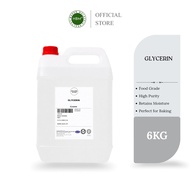 Glycerin 6kg / Vegetable Glycerine / Gliserin / 甘油 | Food Additives | Food Grade | Halal