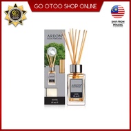 AREON Home Perfume【 SILVER 】Lux 85ml Reed Diffuser Aromatherapy Fragrance for House & Office Pewangi