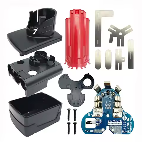 M12 Battery Case PCB Circuit Board 9 X 18650 Shell for Milwaukee 12V 10.8V 3.0Ah 48-11-2411 Li-Ion B