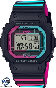Casio G-Shock GW-B5600GZ-1D Gorillaz Collaboration Black Limited Edition Men's Watch GWB5600GZ-1D