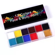 Face paint  body paint สีเพ้นท์ร่างกาย เพ้นท์หน้า กันน้ํา สีเพ้นท์หน้า รับไว1-2วัน สีเพ้นท์หน้าปาร์ต