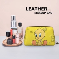 Disneys Tweety Bird Women's cosmetic bag lipstick bag small zipper travel makeup bag