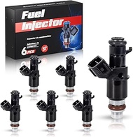 ENA Set of 6 Fuel Injector Compatible with Acura Honda Saturn ILX MDX TL Accord Odyssey Pilot Ridgel