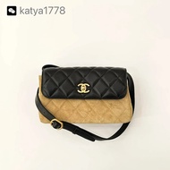24A Diamond Check Flap Bag AS4677 Horizontal Version 260401