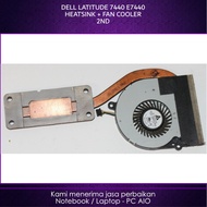 DELL Latitude 7440 E7440 Heatsink + Fan Cooler Original 2nd