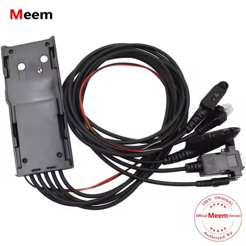 Universal RIB-Less 5 in 1 Programming Cable For Motorola GP88 GP300 GP328 GP340 GP328Plus GM300 GM33