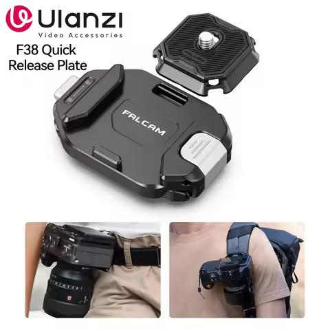 Ulanzi F38 Upgraded Backpack Clip Kit Base V2 for Gopro Sony Canon Nikon DSLR Camera Cage Quick Rele