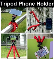 Flexible Octopus Tripod Universal Mount Mobile Phone Stand Holder / Tripod Phone Holder Car Mount