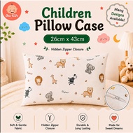 One Kidz 26cm x 43cm Cotton Children Pillow Case - Soft & Breathable Children Pillow Cover