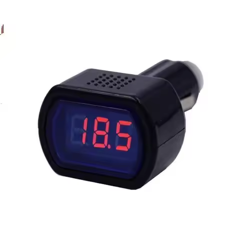 Mini Meter Tester Voltage Gauge Car Cigarette Lighter Volt Voltage Battery Voltage Car Voltage Meter