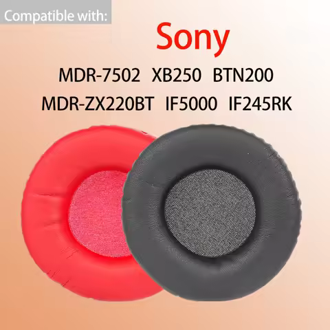 Foam Earpads for Sony MDR 7502 XB250 BTN200 Headphones IF5000 IF245RK ZX220BT Ear Cushions Headset P