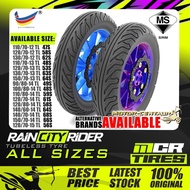 TAYAR MOTORSIKAL MCR RAIN CITY RIDER RR1700 TUBELESS TYRE 80,90,100,110,120,130,140,150-10,12,13,14,
