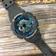 g*s*h*o*c*k GA-110TS-8A3JF White Green Sports Watch  fashion resin watch strap k184