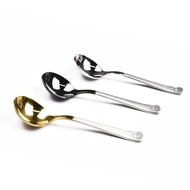 The Fat Seed [Brewista] Professional Cupping Spoon Gold Black Silver
