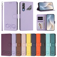 Premium Leather Case For ZTE Blade A76 4G 5G V80 Vita Focus 2 Z70S Ultra P7 Pro X Value Flip Book Wa