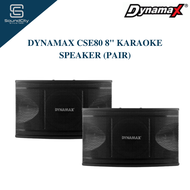 DYNAMAX CSE80 8" Karaoke Speaker (PAIR)