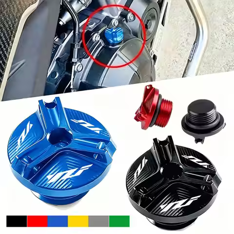Motorcycle Accessories Engine Oil Filler Cap Oil Plug Cover For Yamaha YZF R1 R3 R6 R15 R125 R25 YZF