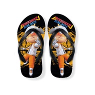 Boboiboy solar cartoon flip flops