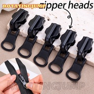 Double Sided Rotating Rail Zipper Dliders - DIY Sewing Accessories - For Jacket, Luggage Bag, Tent -