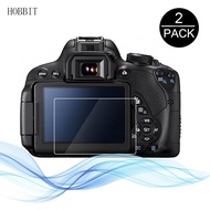 2Pcs 9H Tempered Glass For Canon EOS R R5 R6 Ra RP M M2 100D 200D 250D 600D 650D 700D 2000D 9000D 1D