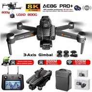 Kegemaran Pelanggan Ae86 Pro Max Professional Drone 4k Esc Dual Camera 360 °   Pengelakan Halangan 5