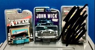 Greenlight Hollywood John Wick Chrome Edition & The A-Team B.A.’s 1983 GMC  Vandura.  