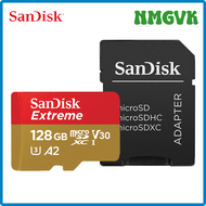 Sandisk Extreme Micro Sd Card 32Gb 64Gb การ์ดหน่วยความจํา 128Gb UHS-I U3 V30 A2 4K Micro SD 256Gb 400Gb Tf / Sd Card Class 10 Sdhc Sdxc