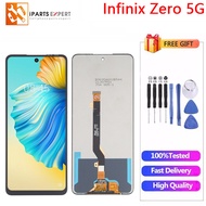 IPARTSEXPERT Original LCD For Infinix Zero 5G X6815 X6815B LCD Display Touch Screen with Digitizer F