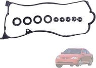Dowfane Valve Cover Gasket Set VS50606R Compatible with Honda Civic DX EX GX 1.7L 1700CC 1668CC l4