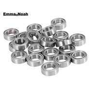 20Pcs MR106-ZZ Bearing 6 x 10 x 3mm Metal Shielded Ball Bearing Pre-Lubricated with Grease Radial Ba