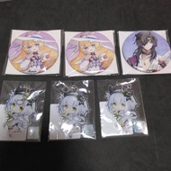 Scratch Duet Night Abyss Can Badge Acrylic Keychain