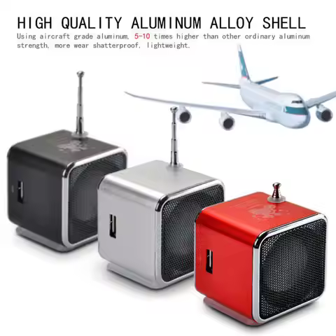 Mini Music Player Mini Speaker Music Player Mini Speaker Music Player Portable FM Radio PC Fashion S