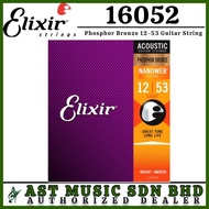 Elixir 16052 Nanoweb Phosphor Bronze 12-53 Guitar String