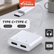 2-in-1 USB-C to 3.5mm Audio Charging Splitter for Samsung Galaxy S25 S24 Ultra Series Hub Pro X Max