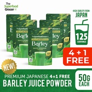 The Superfood Grocer Barley Grass Juice Powder 4+1FREE!