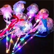 New Luminous Fairy Stick Cartoon Magic Stick Children's Toy Popo Ball Star Sky Ball Night Market Pro