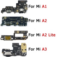 Original Charging Port For Xiaomi Mi A1 A2 Lite A3 5X 6X Charge Board Socket Dock Repair Usb Connect